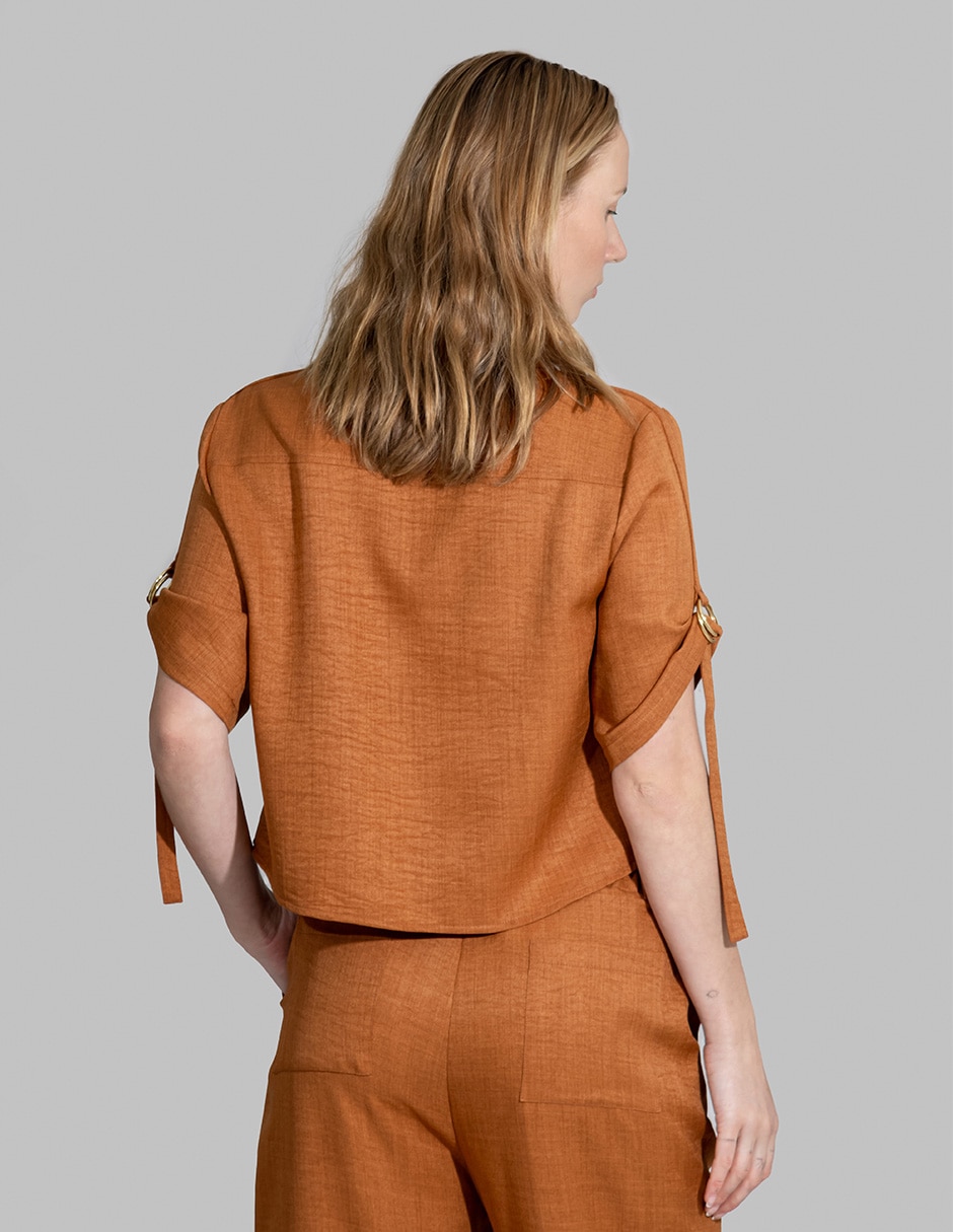 Blusa manga corta para mujer 2