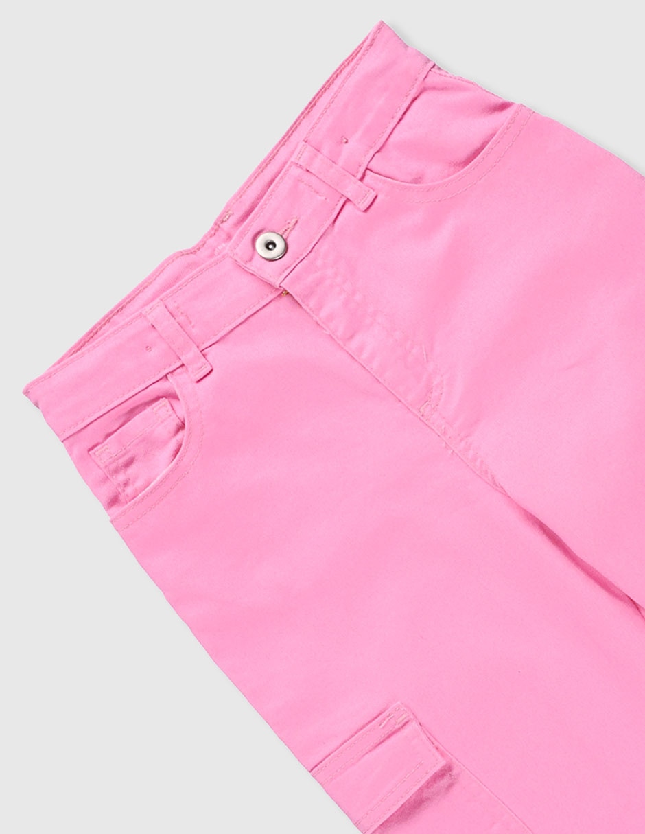 Jeans cargo straight Weekend para niña