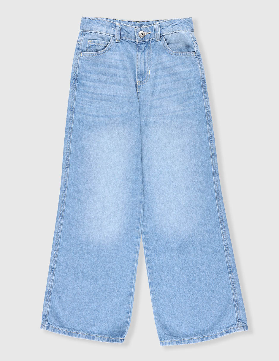 Jeans wide leg para niña 1