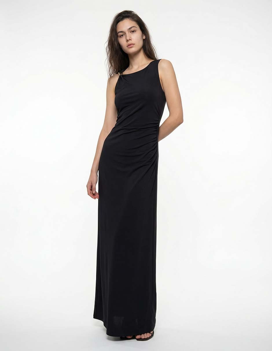 Vestido midi casual para mujer Vestido midi casual para mujer