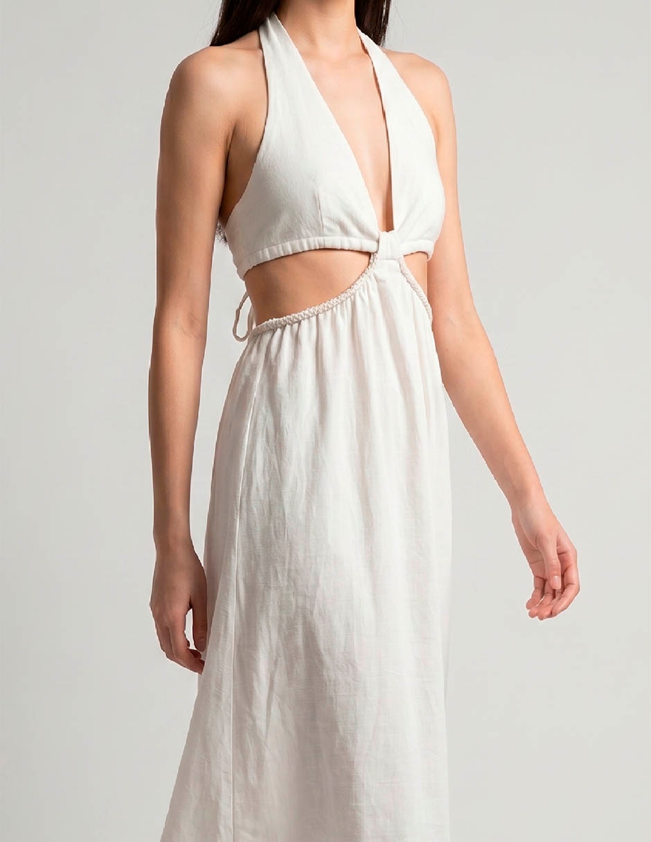 Vestido crop playa para mujer 3