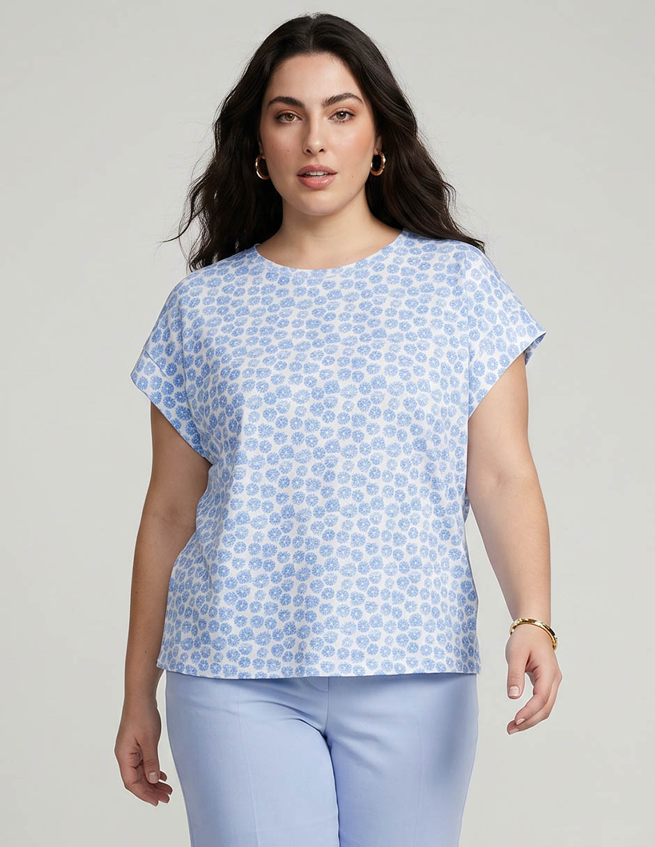 Playera cuello redondo para mujer Playera cuello redondo para mujer