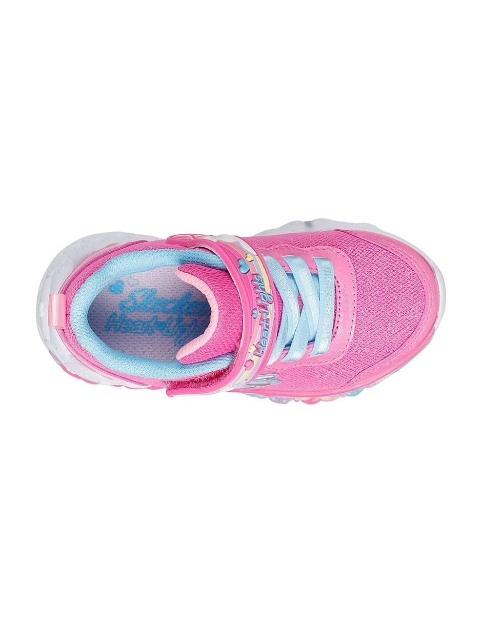 Tenis Skechers para niña Eternal Heart Lights