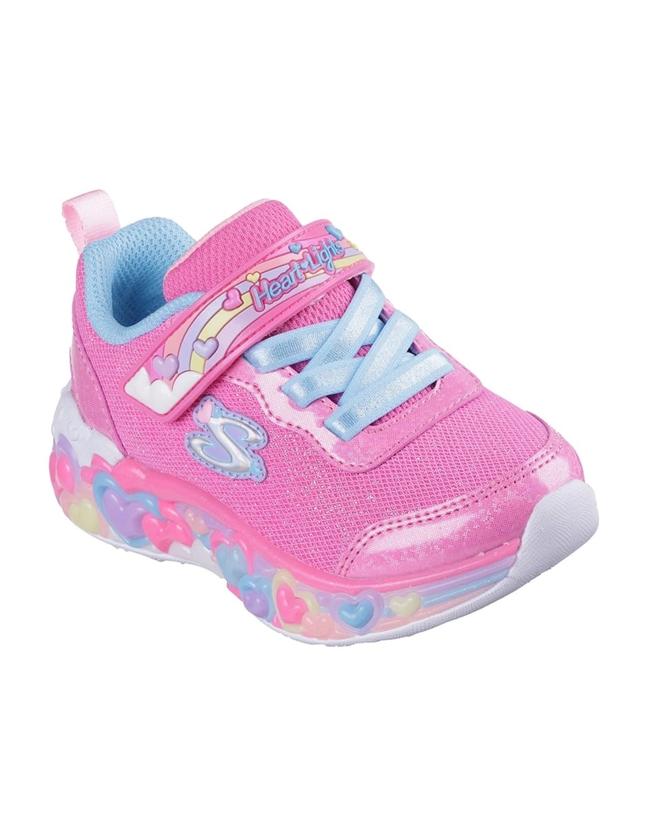 Tenis Skechers para niña Eternal Heart Lights