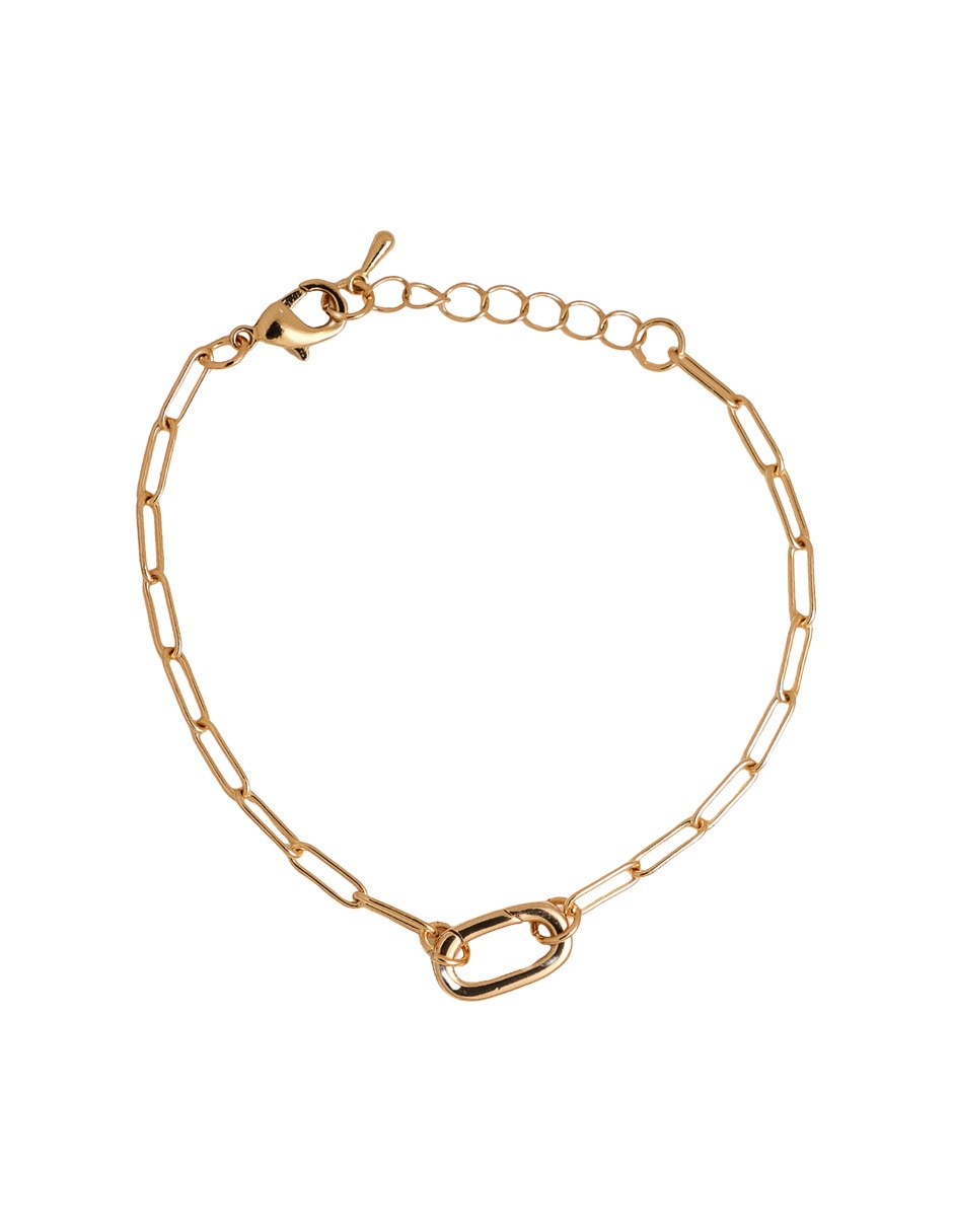 Pulsera acabado chapa de oro