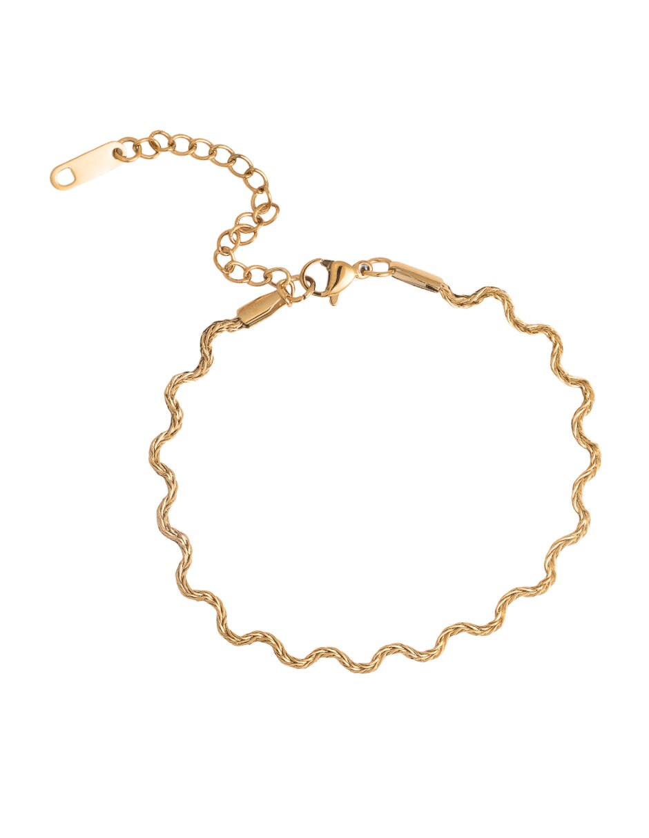 Pulsera acabado chapa de oro Pulsera acabado chapa de oro