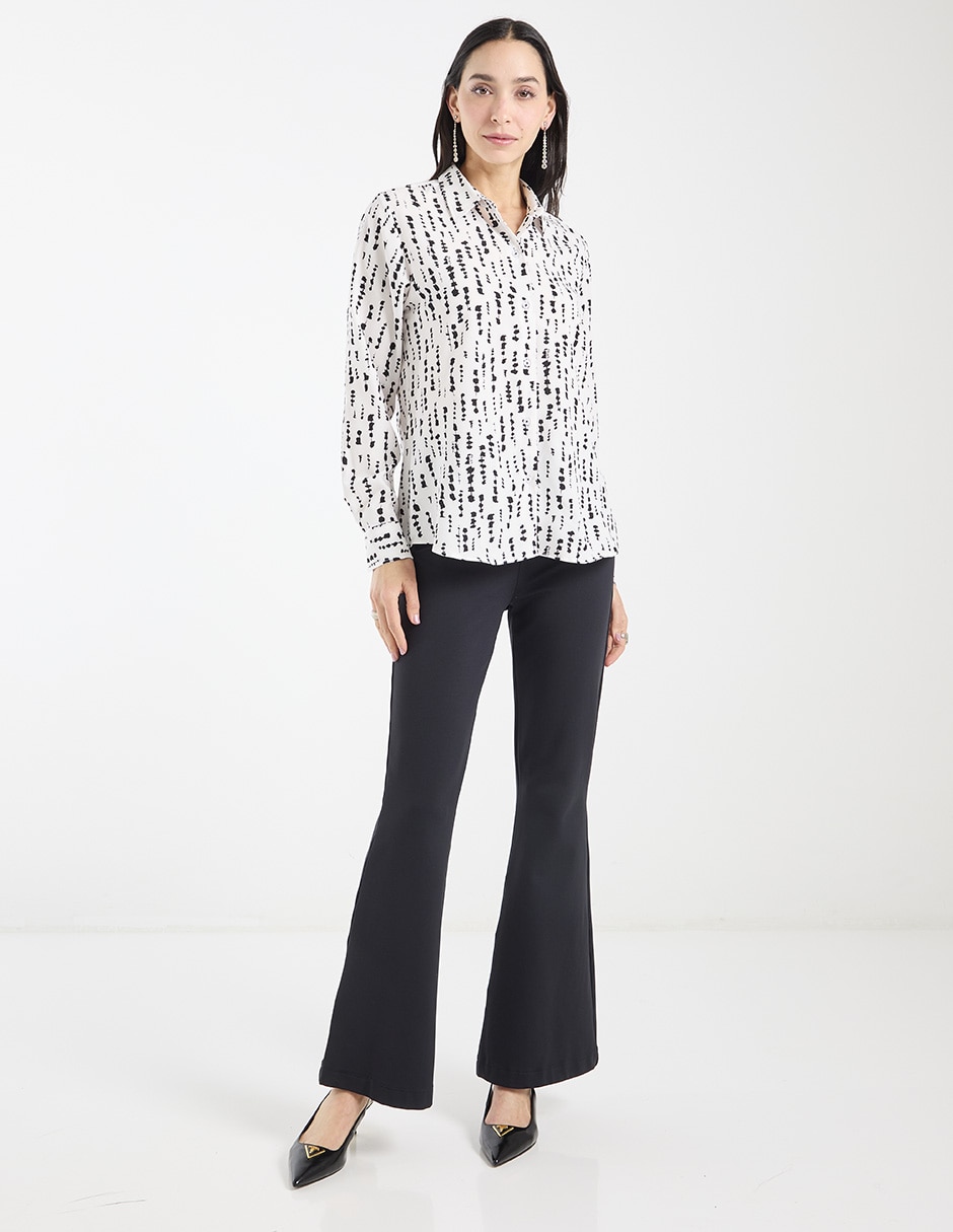 Blusa Parllieni manga larga para mujer