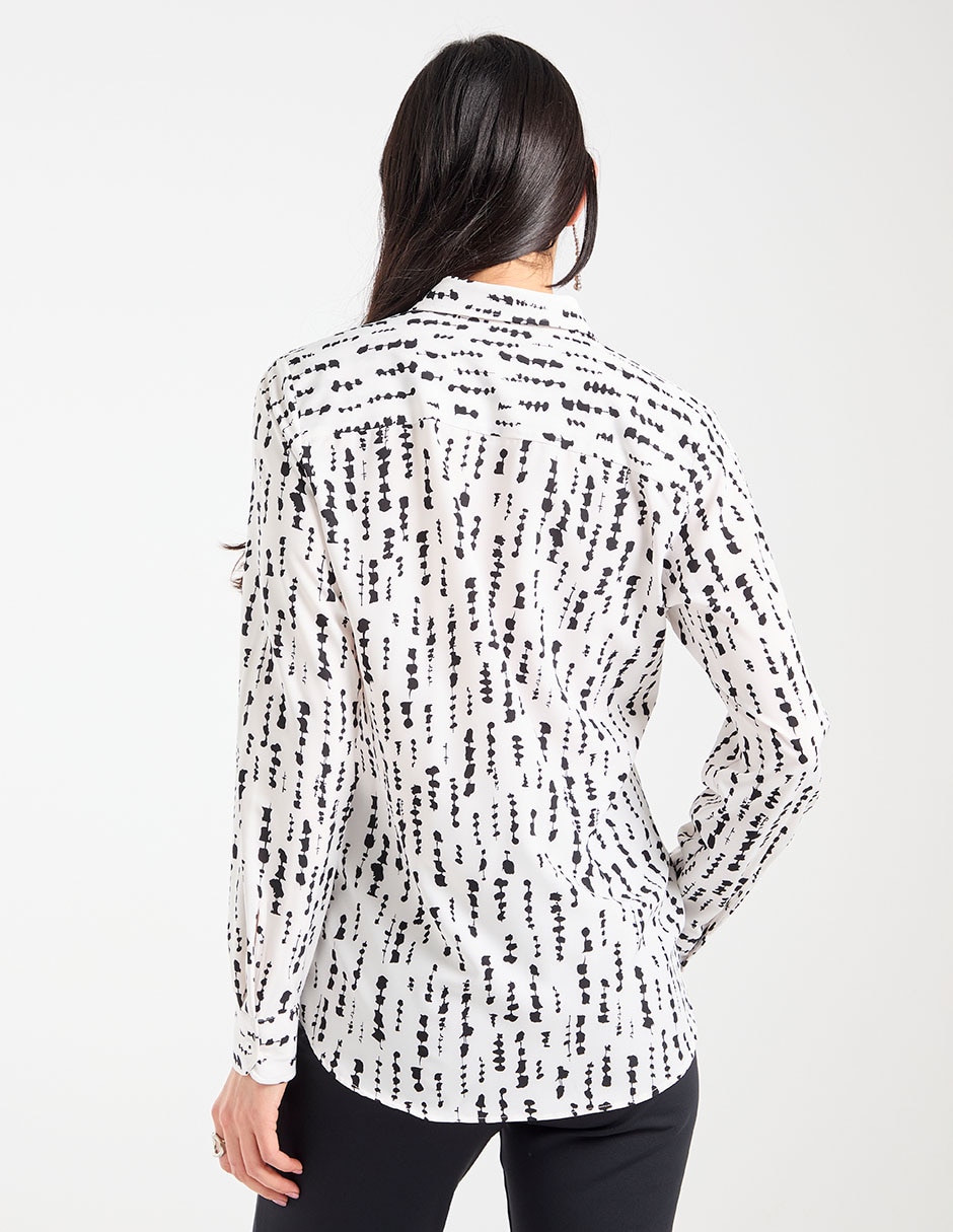 Blusa Parllieni manga larga para mujer