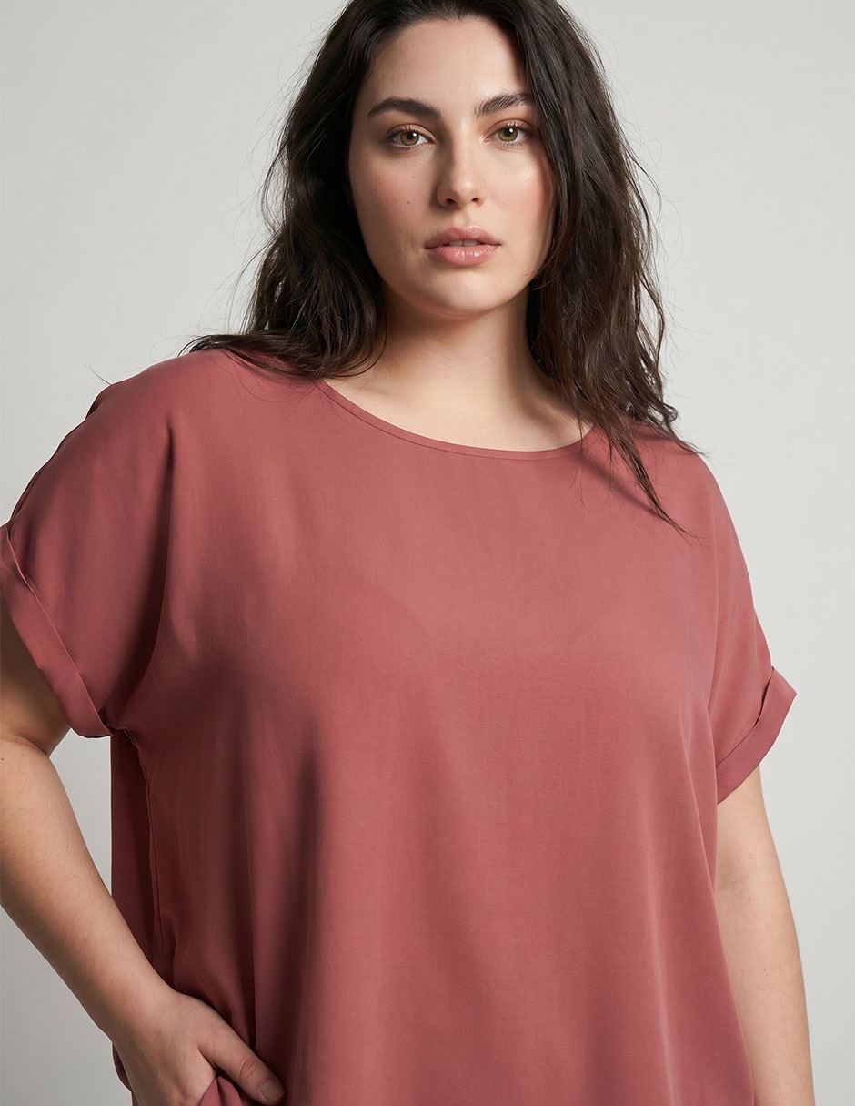 Blusa contempo manga corta para mujer 2