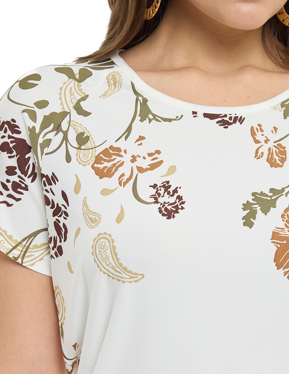 Blusa manga corta para mujer 2