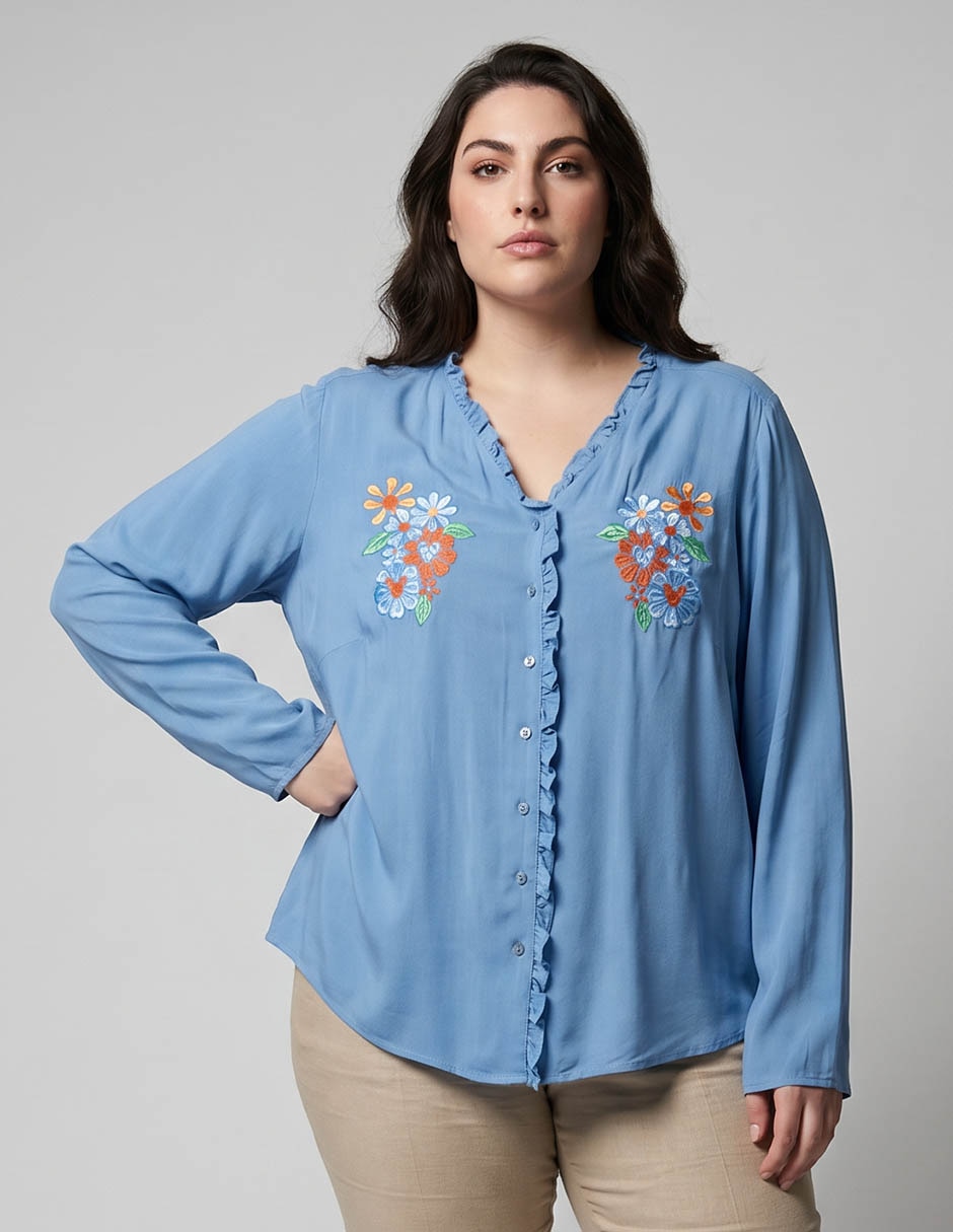 Blusa Disney Dtr manga larga para mujer