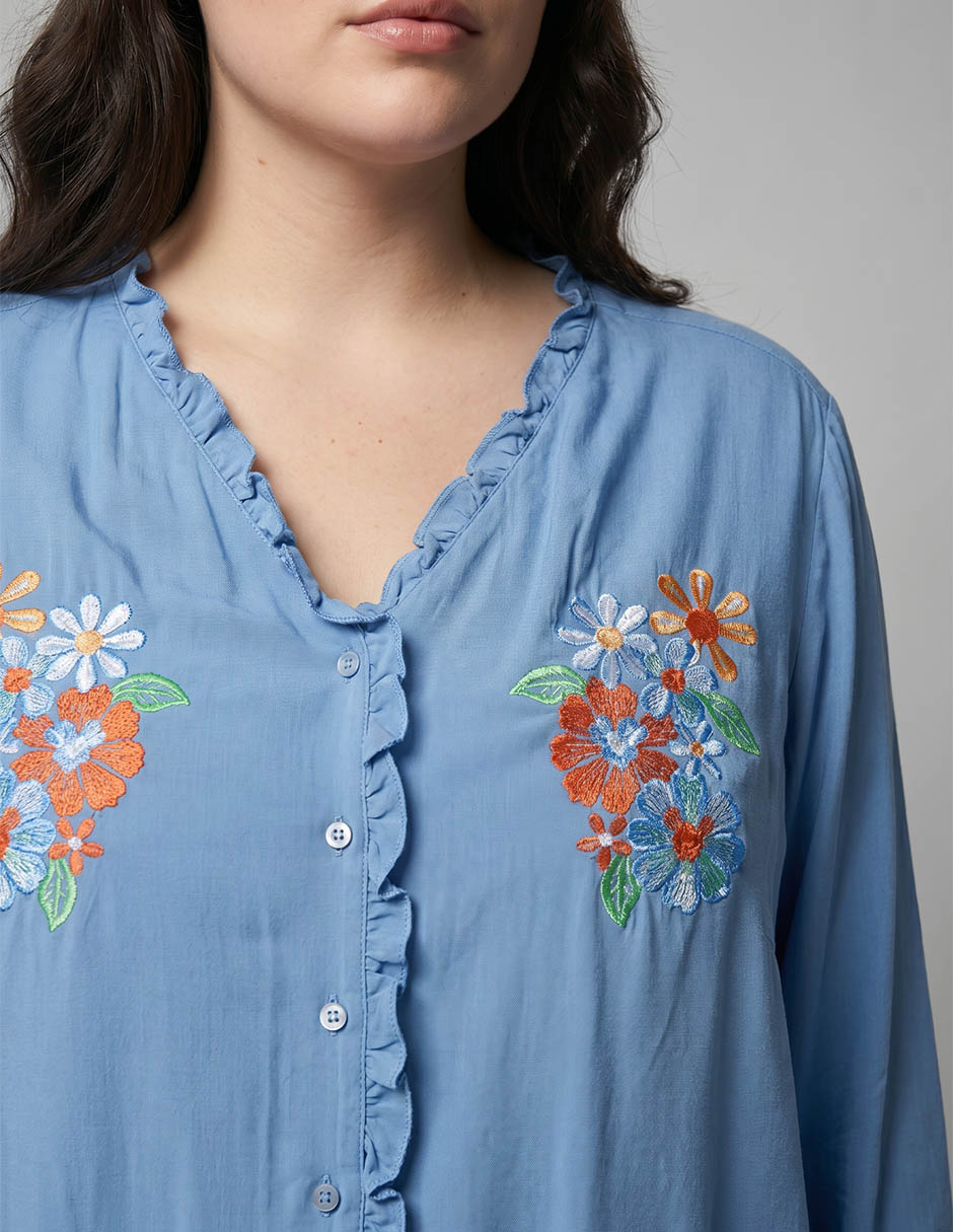 Blusa Disney Dtr manga larga para mujer