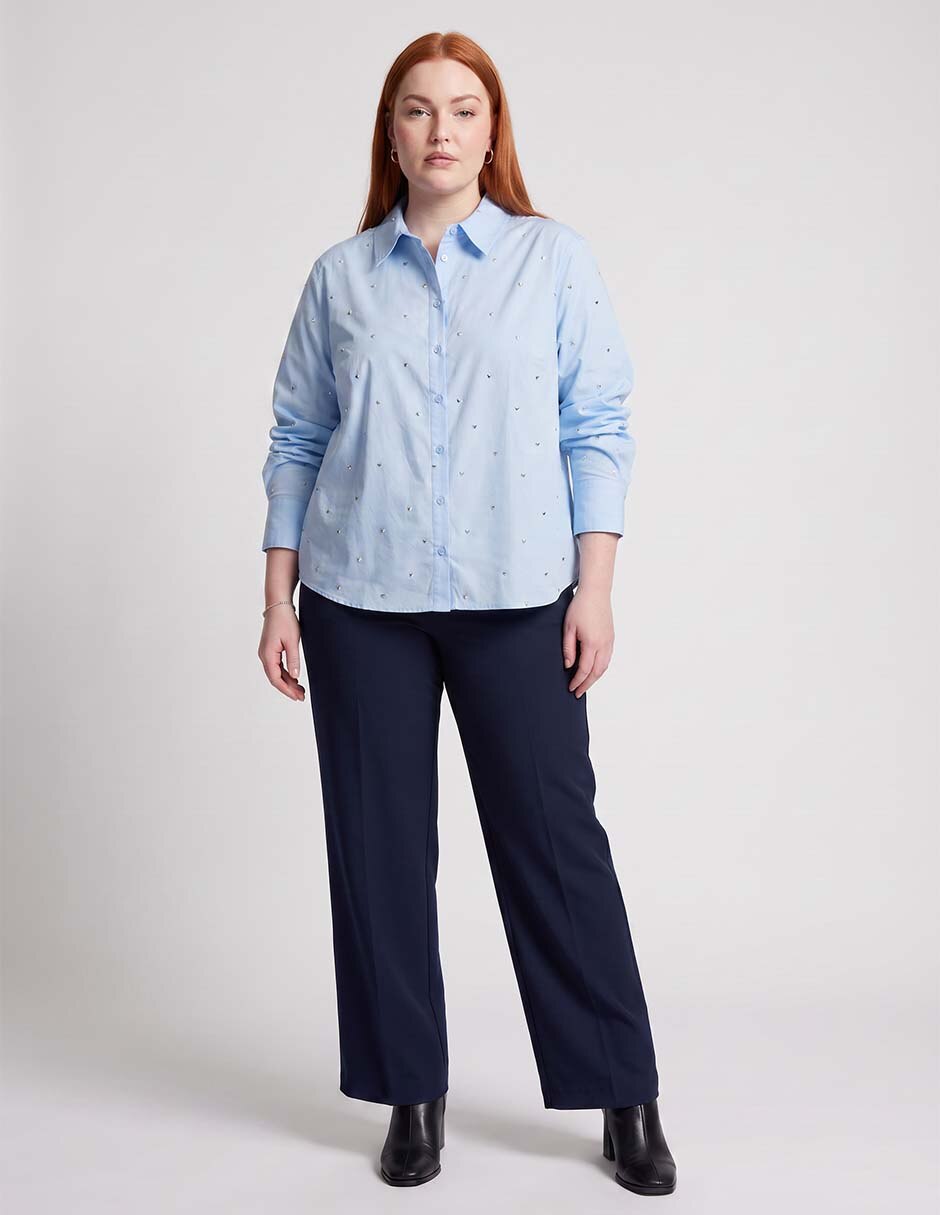Blusa manga larga para mujer 3