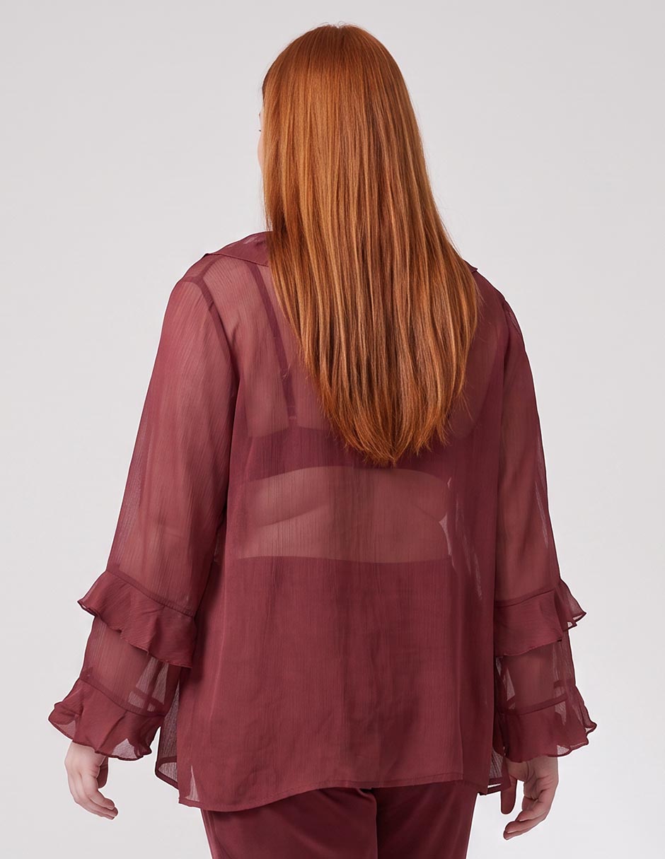 Blusa manga larga para mujer 2