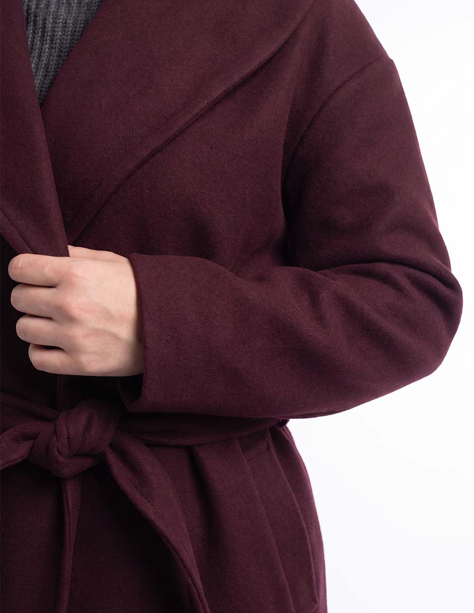 Abrigo envolvente para mujer 4