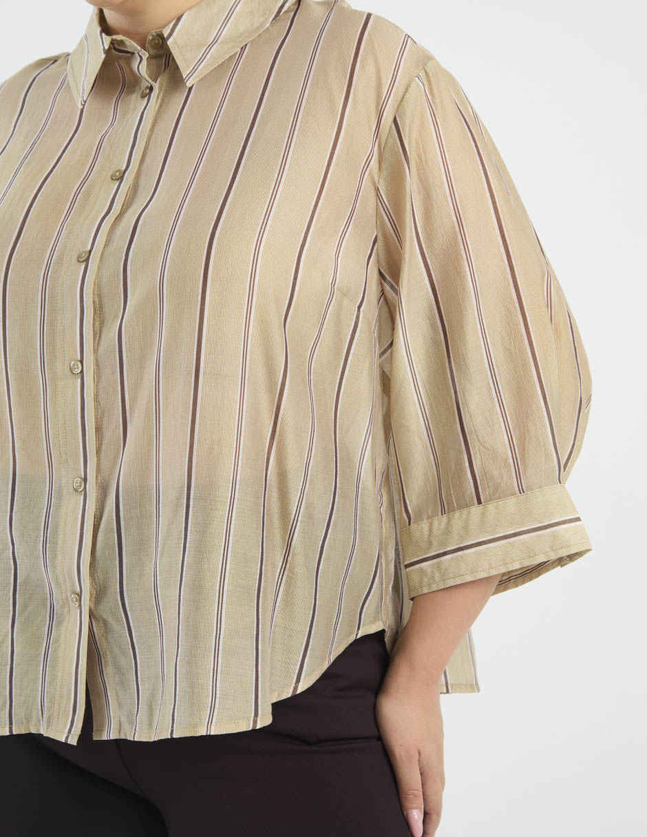 Blusa manga 3/4 para mujer 3