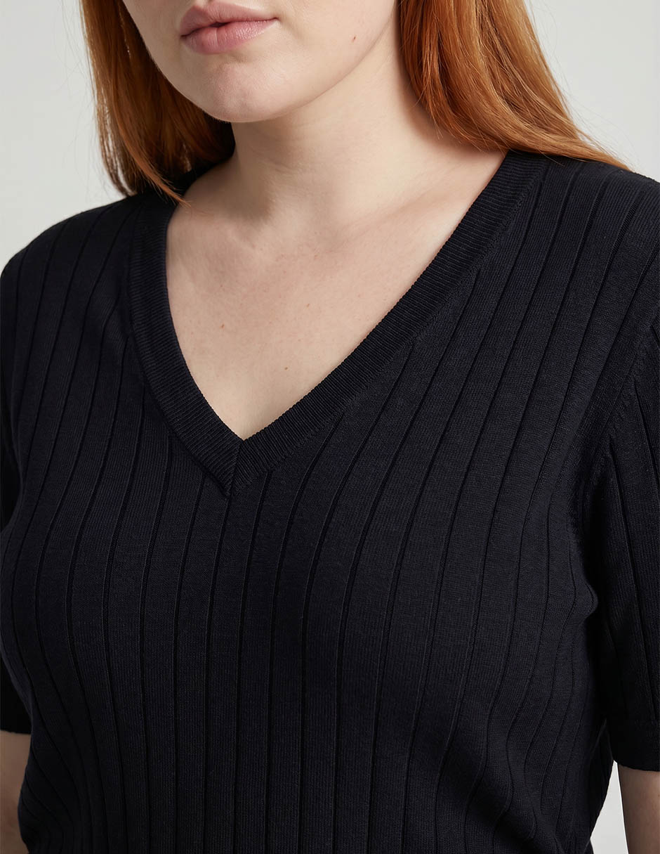 Blusa manga corta para mujer 3