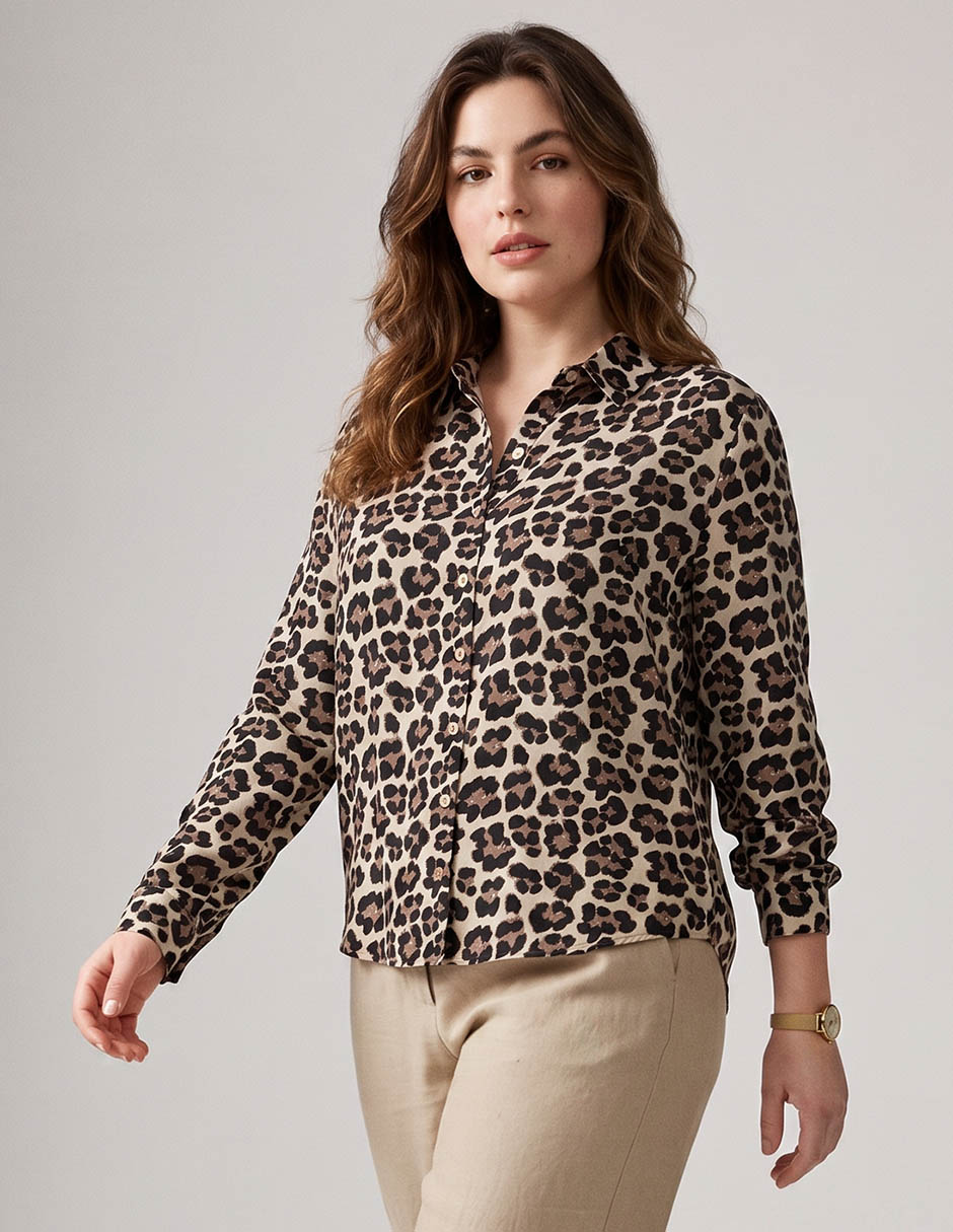 Blusa manga larga para mujer Blusa manga larga para mujer