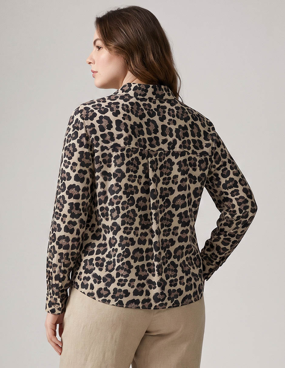 Blusa manga larga para mujer 2