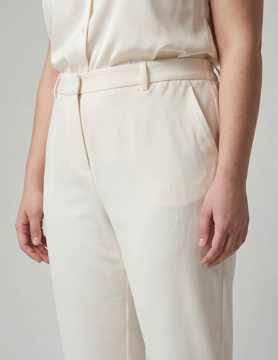 Pantalón de vestir Contempo Plus slim para mujer