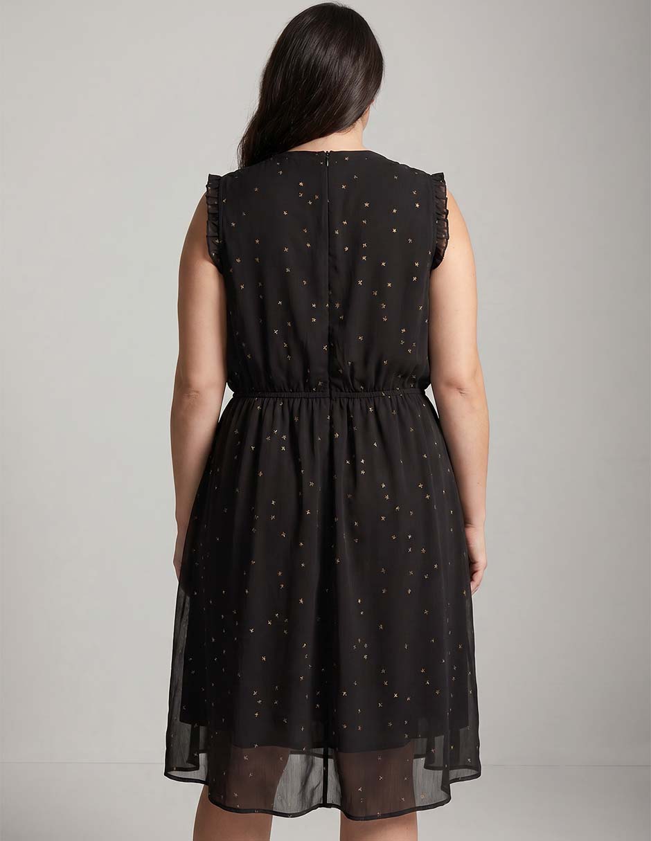 Vestido a la rodilla casual para mujer 3