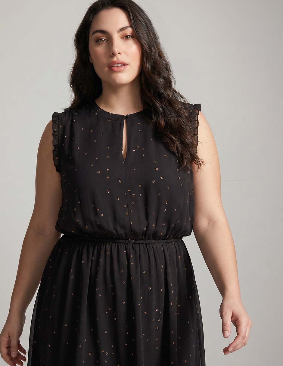 Vestido a la rodilla casual para mujer 2