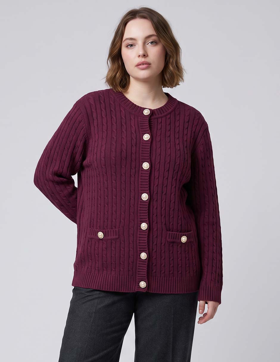 Suéter cuello redondo para mujer Suéter cuello redondo para mujer