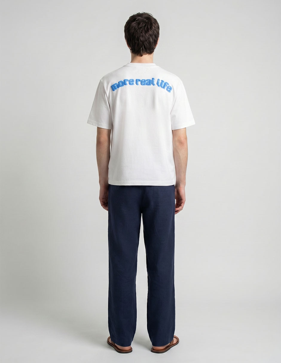 Playera non stop cuello redondo para hombre