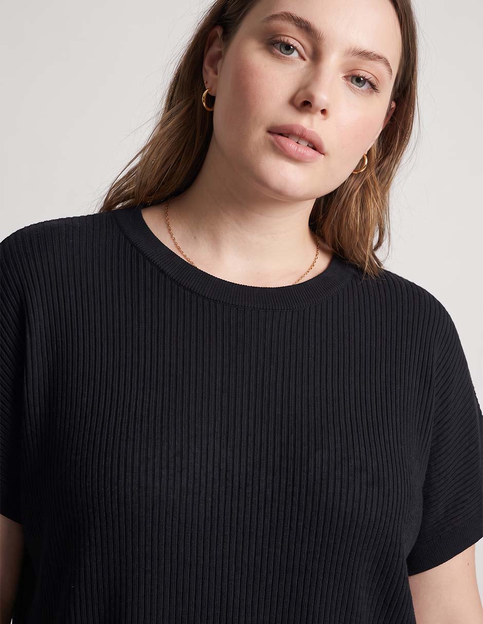 Blusa manga corta para mujer 3