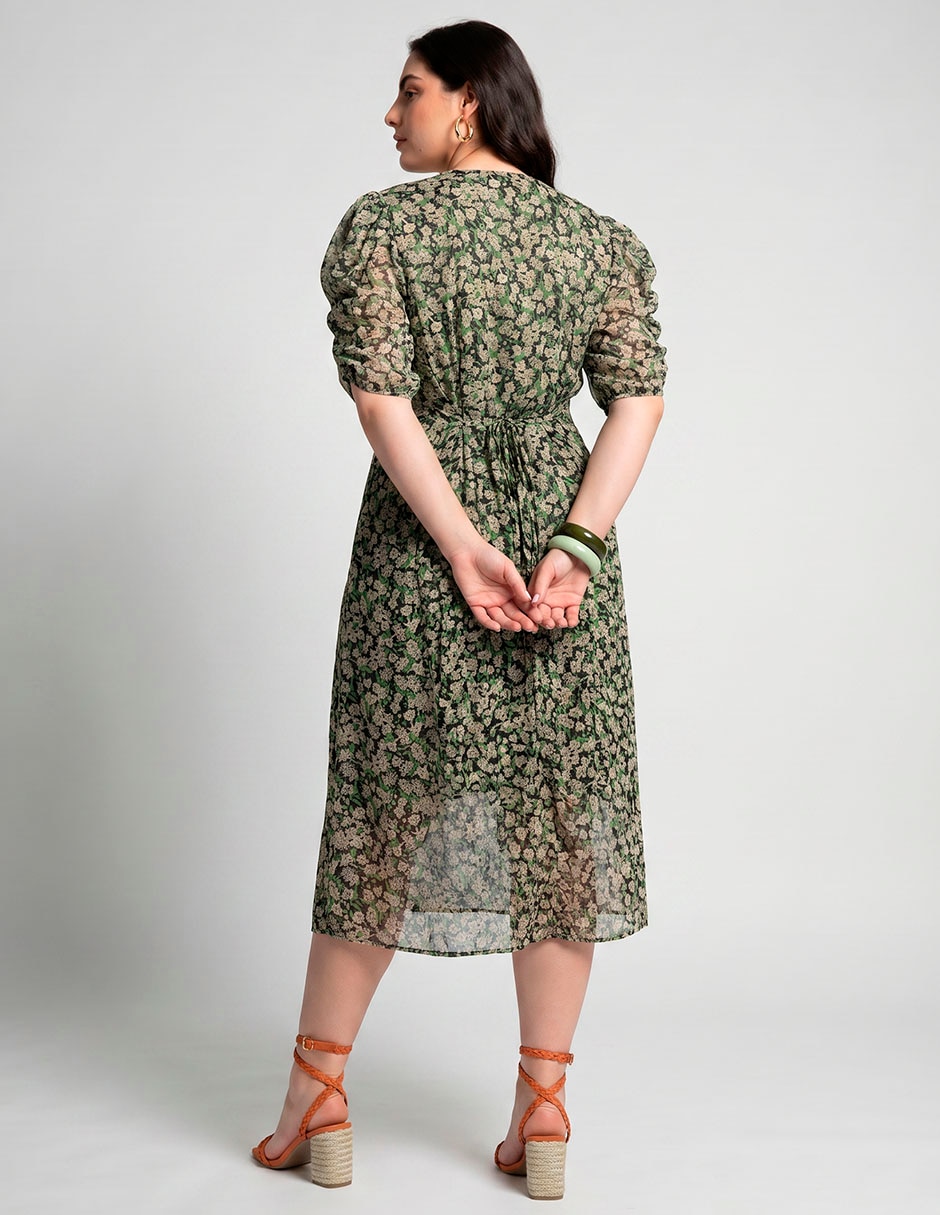 Vestido midi casual para mujer 2