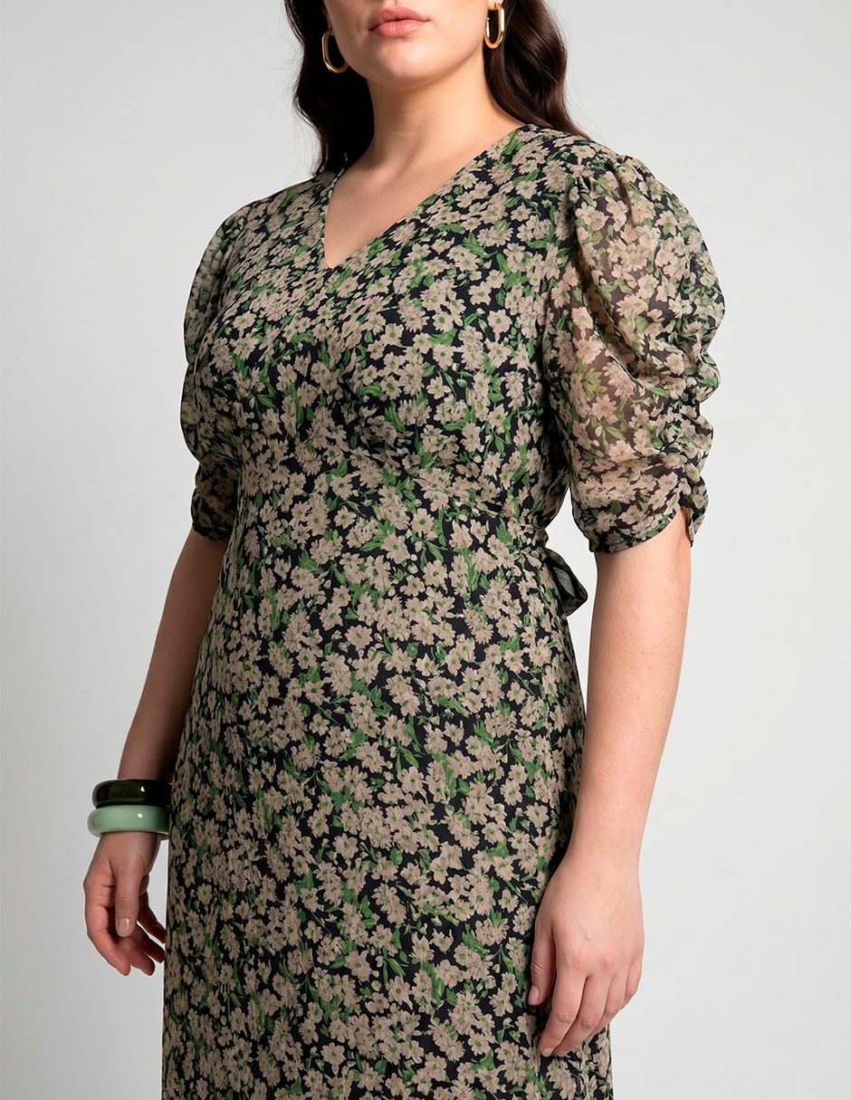 Vestido midi casual para mujer 4