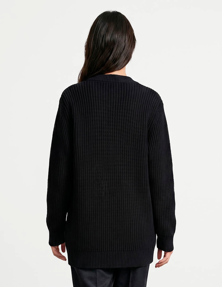 Suéter cuello V para mujer 3