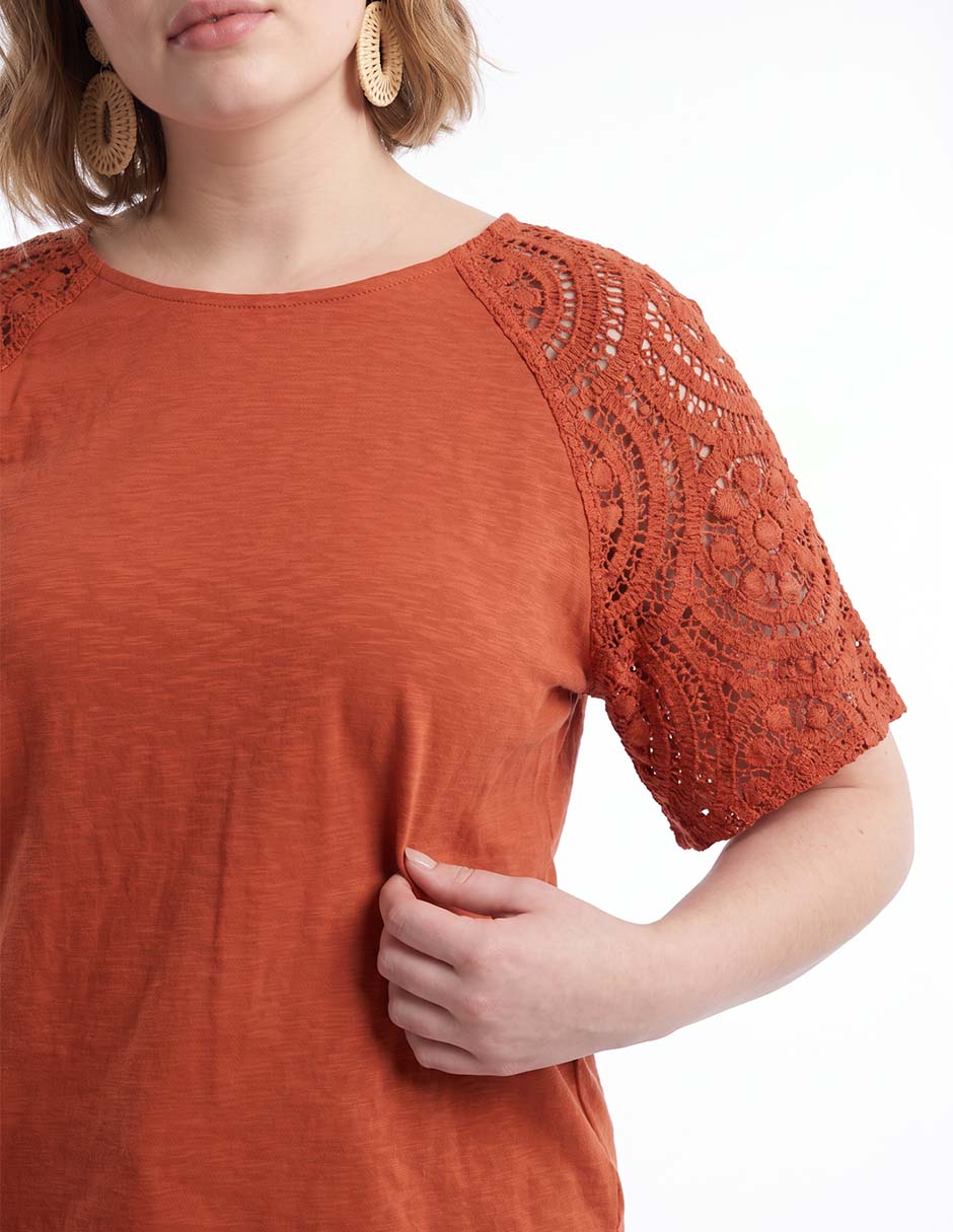 Blusa marga al codo para mujer 4