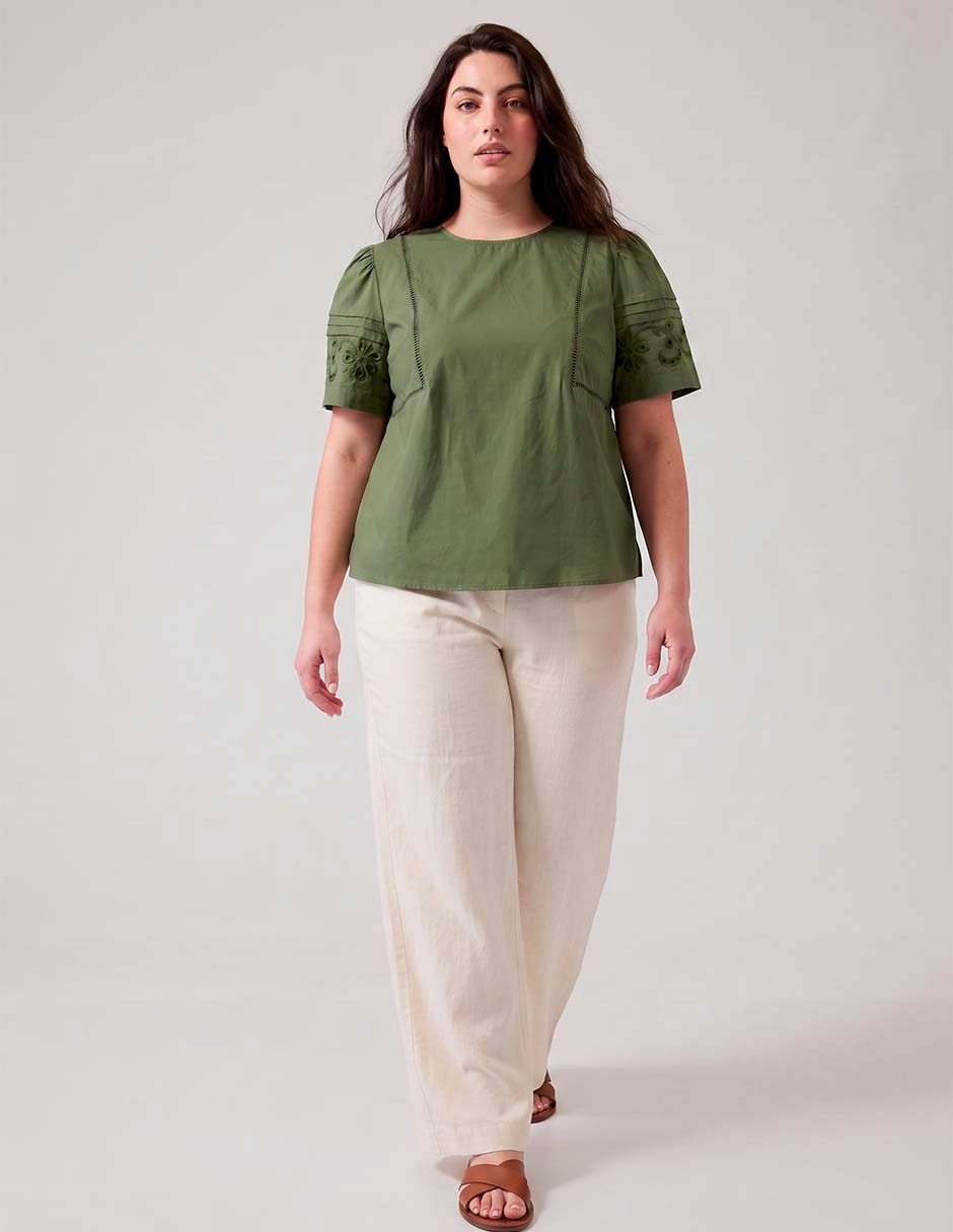 Blusa manga Corta para mujer