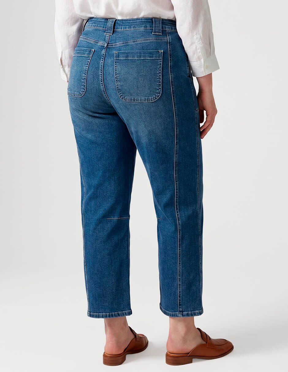 Jeans amplio para mujer 3