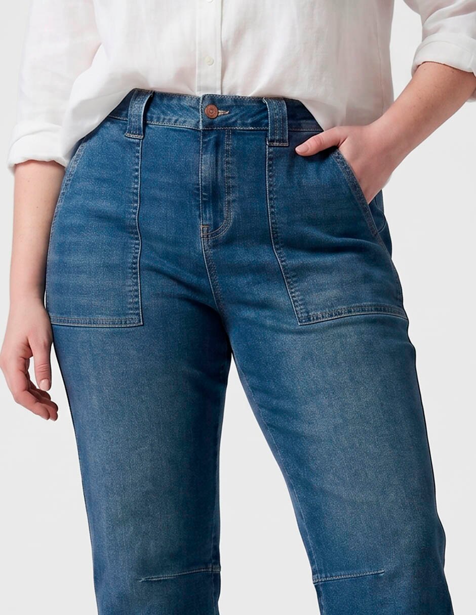 Jeans amplio para mujer 2