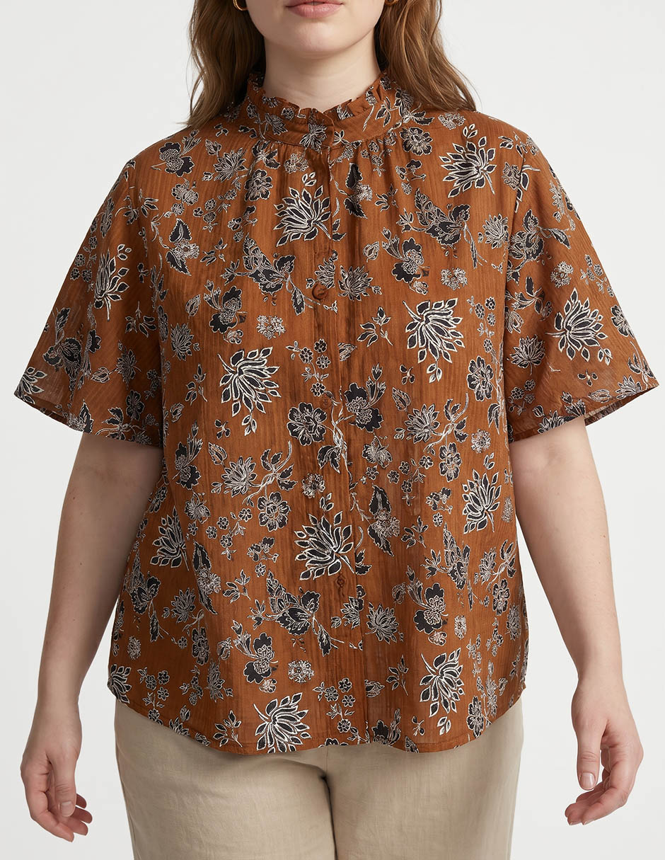 Blusa manga al codo para mujer 2