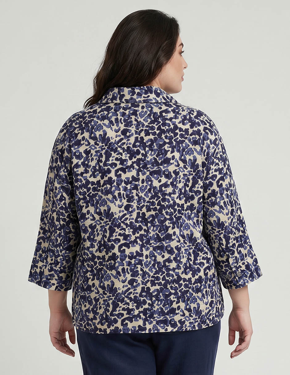 Blusa weekend plus manga 3/4 para mujer