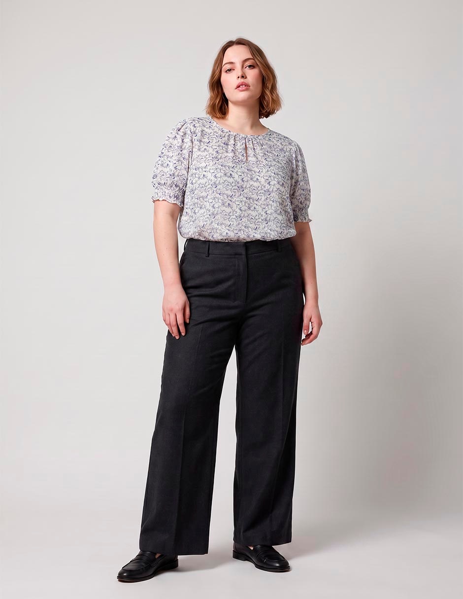 Blusa manga corta para mujer 3