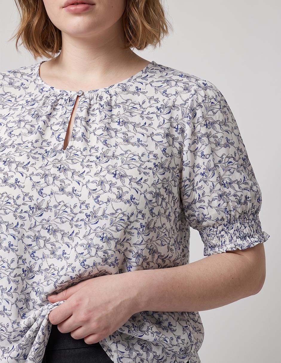 Blusa manga corta para mujer 2