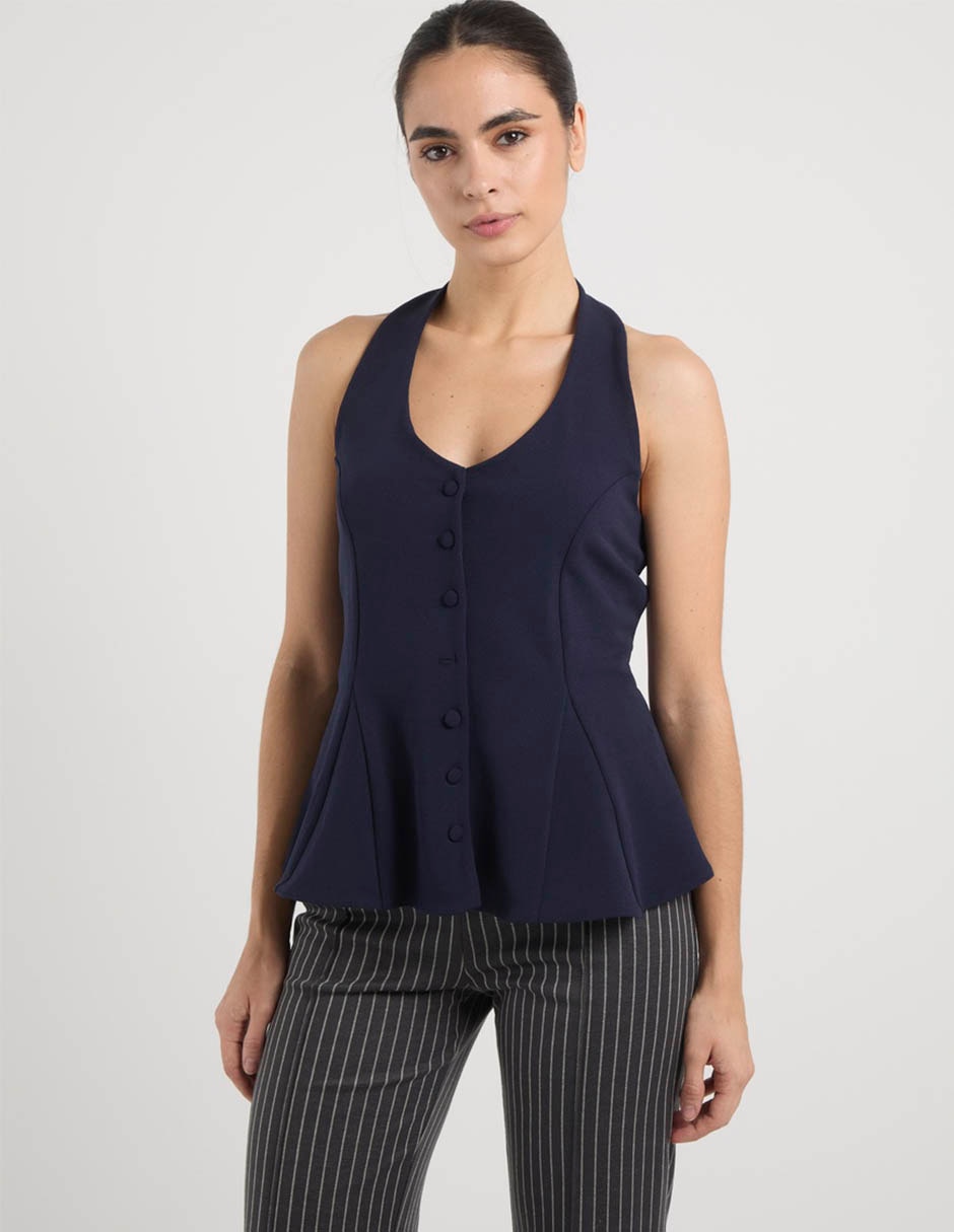 Blusa sin manga para mujer 1