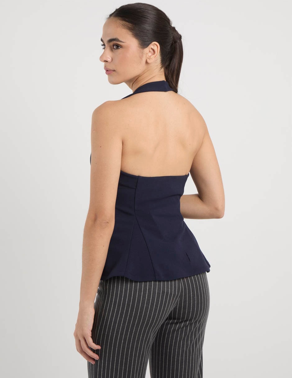 Blusa sin manga para mujer 5