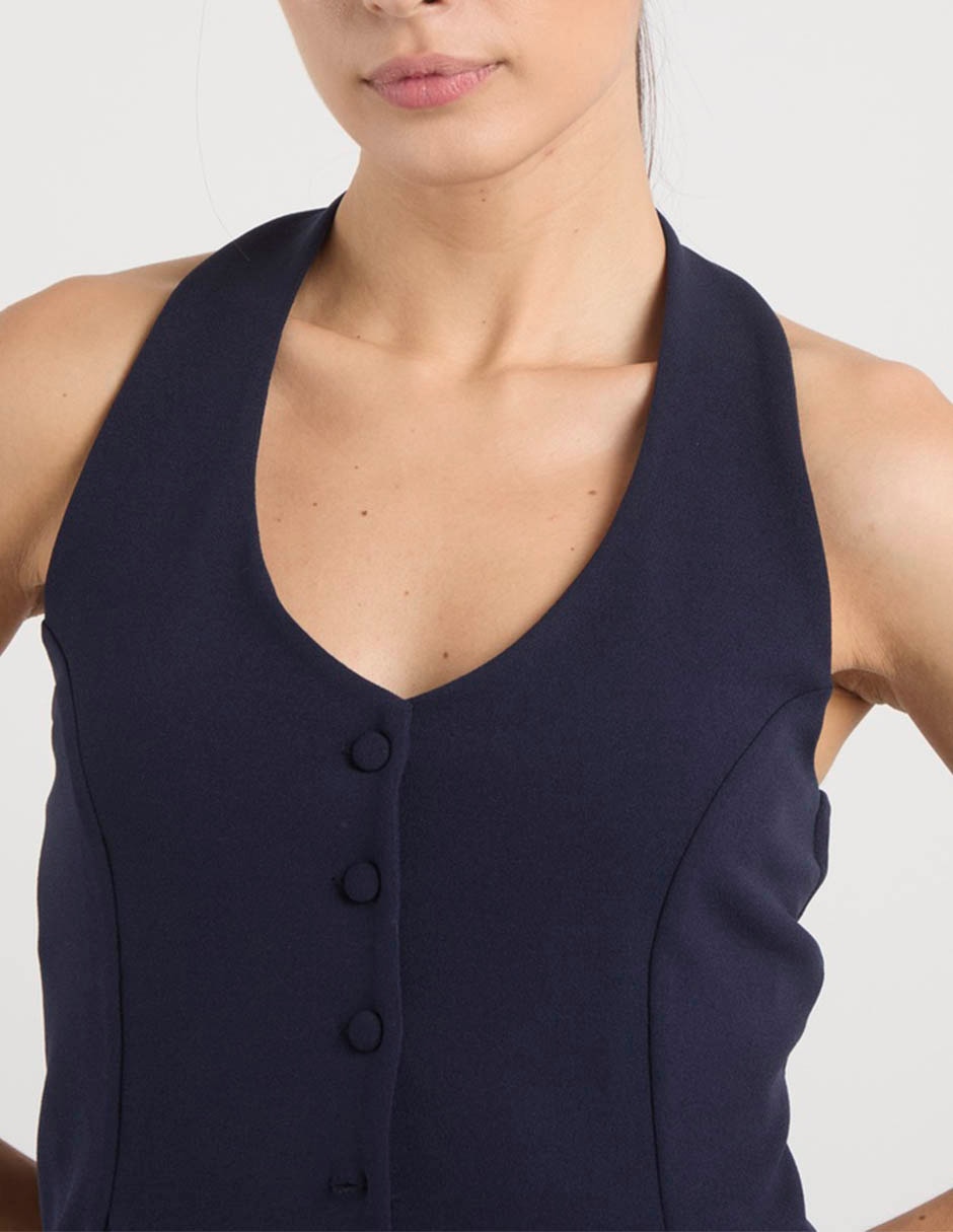 Blusa sin manga para mujer 3
