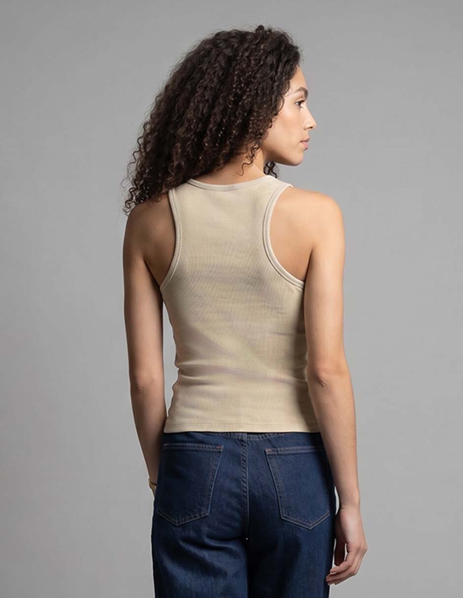 Top cuello regular tirante clásico 2