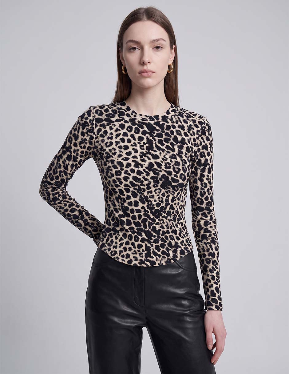 Sueter cuello redondo para mujer