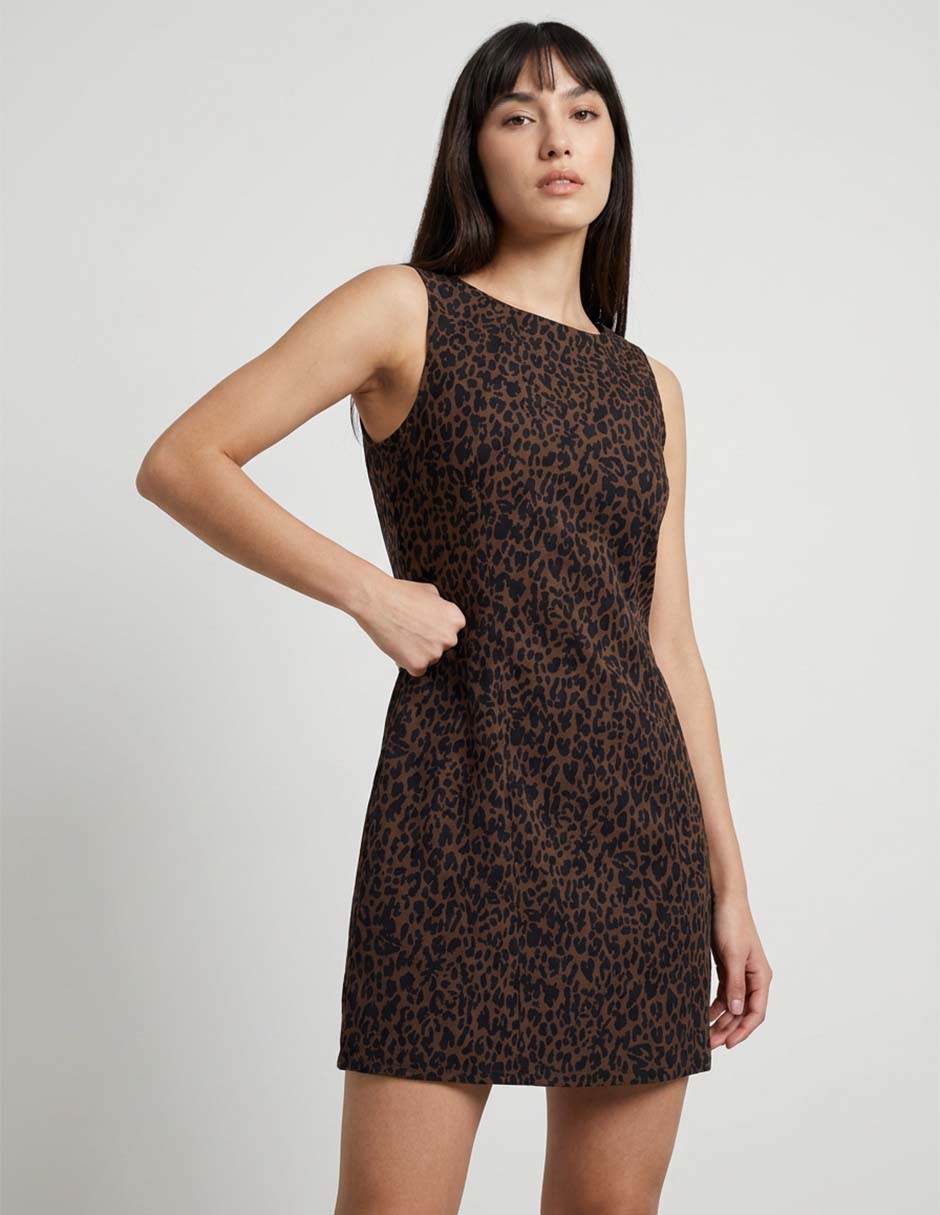 Vestido corto casual para mujer