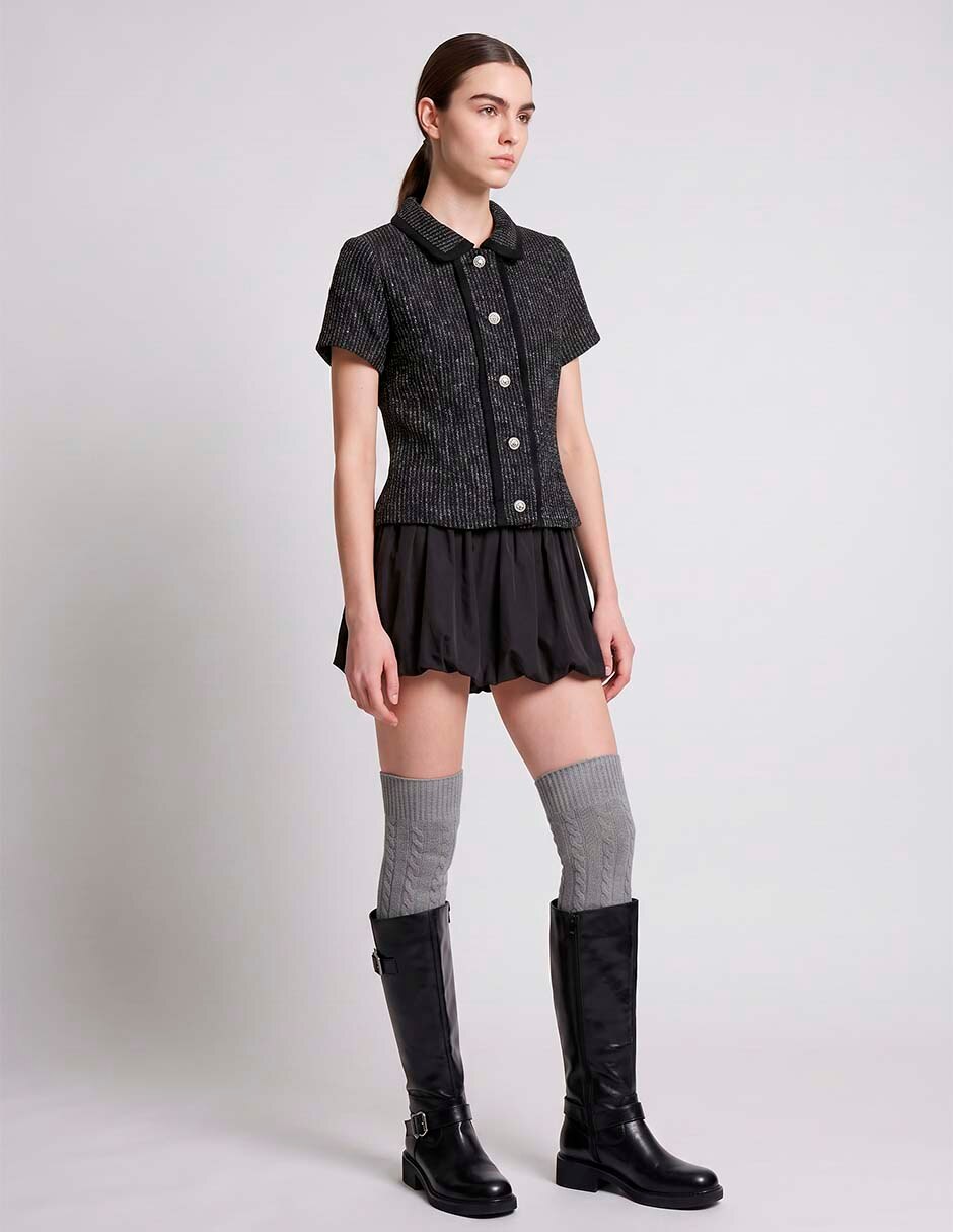 Blusa manga corta para mujer 3