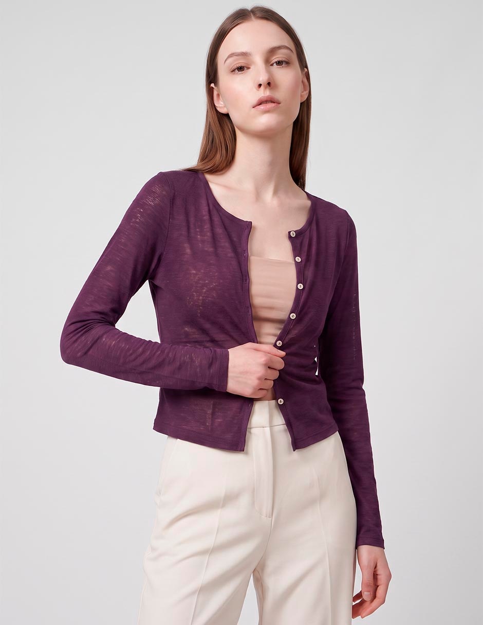 Blusa manga larga para mujer 3