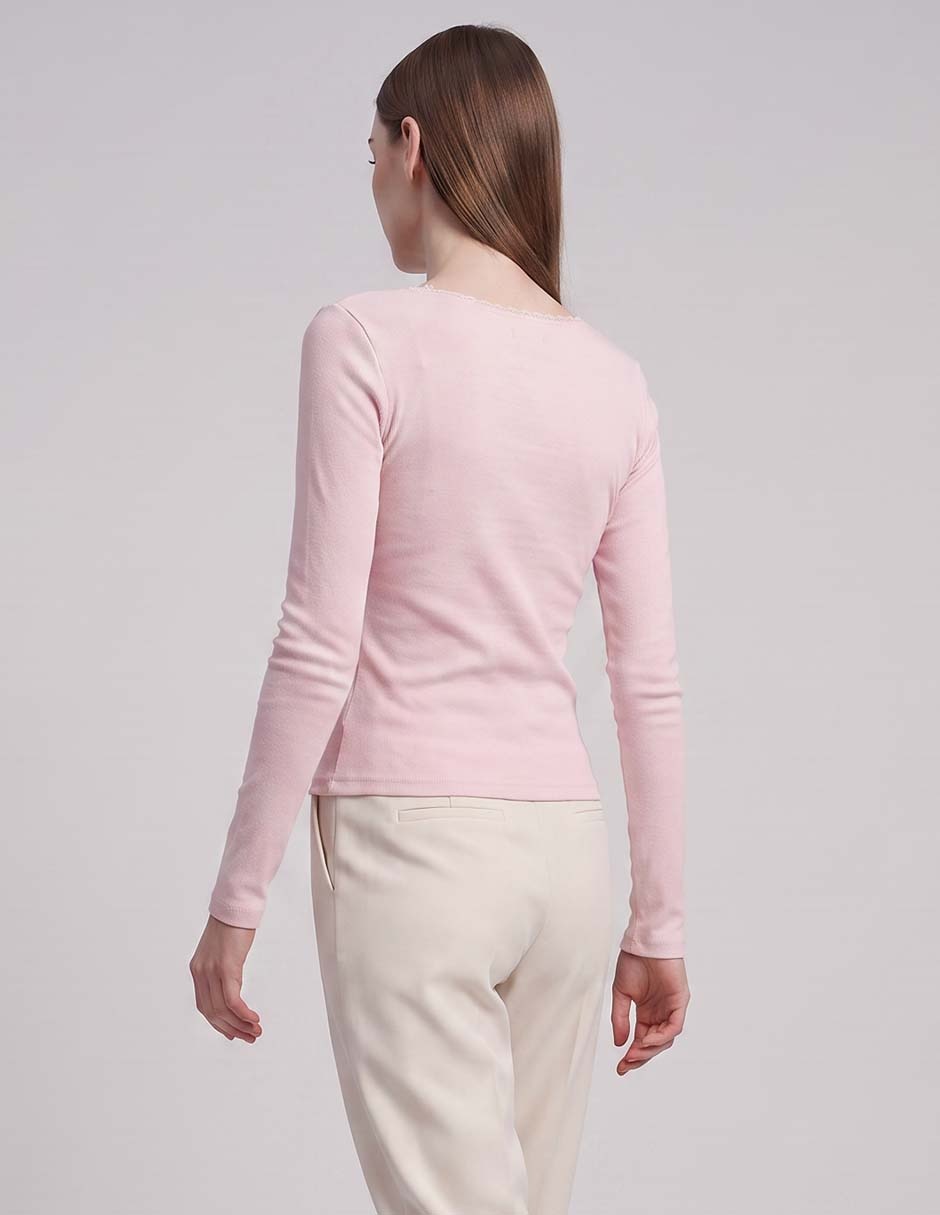 Blusa manga larga para mujer 2