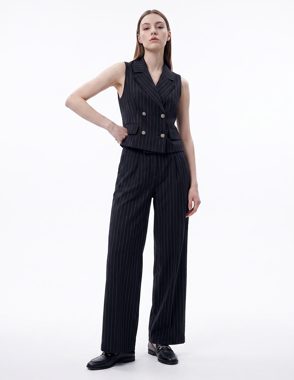Pantalón straight para mujer